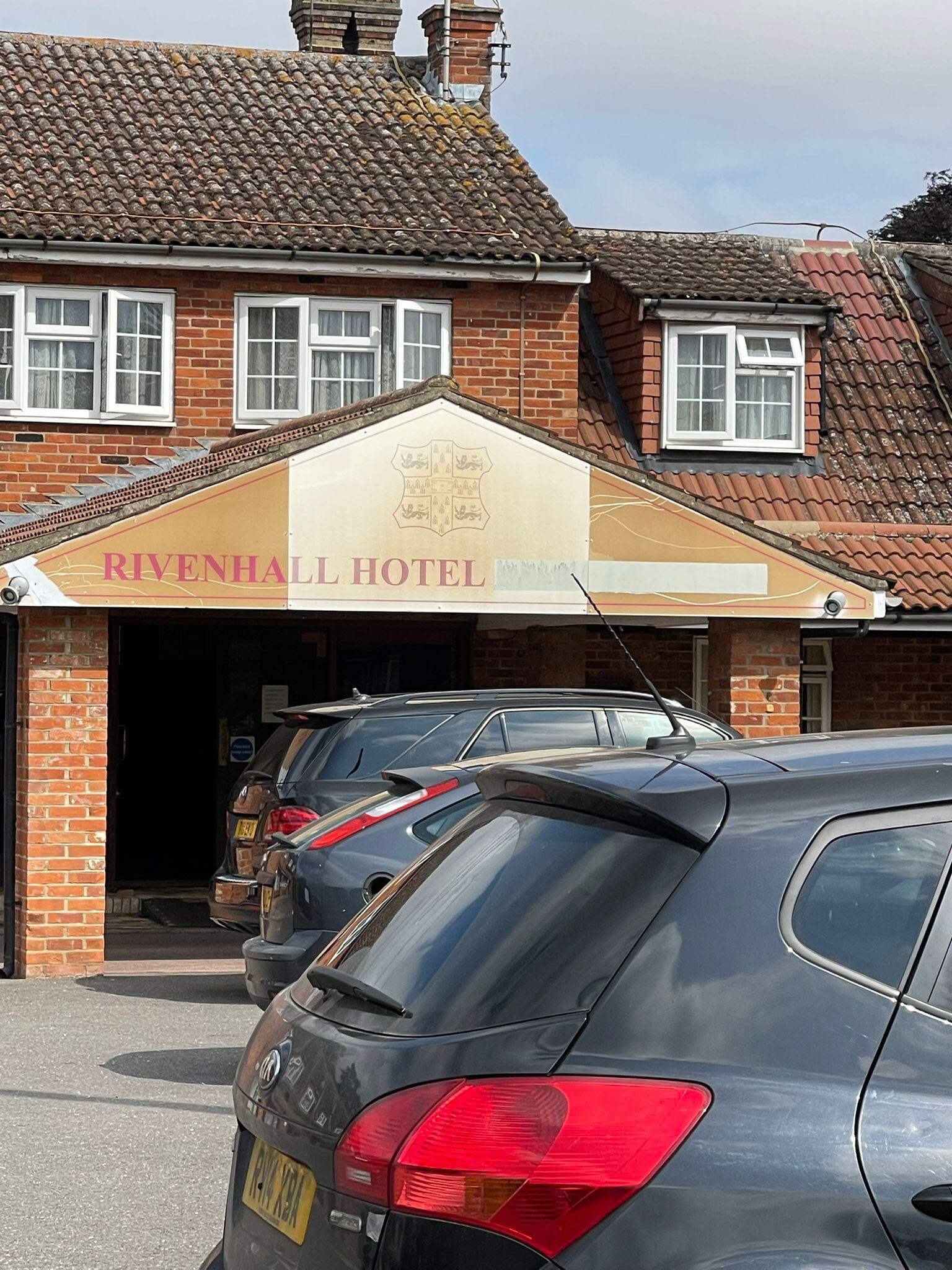 Hotel Entrance...