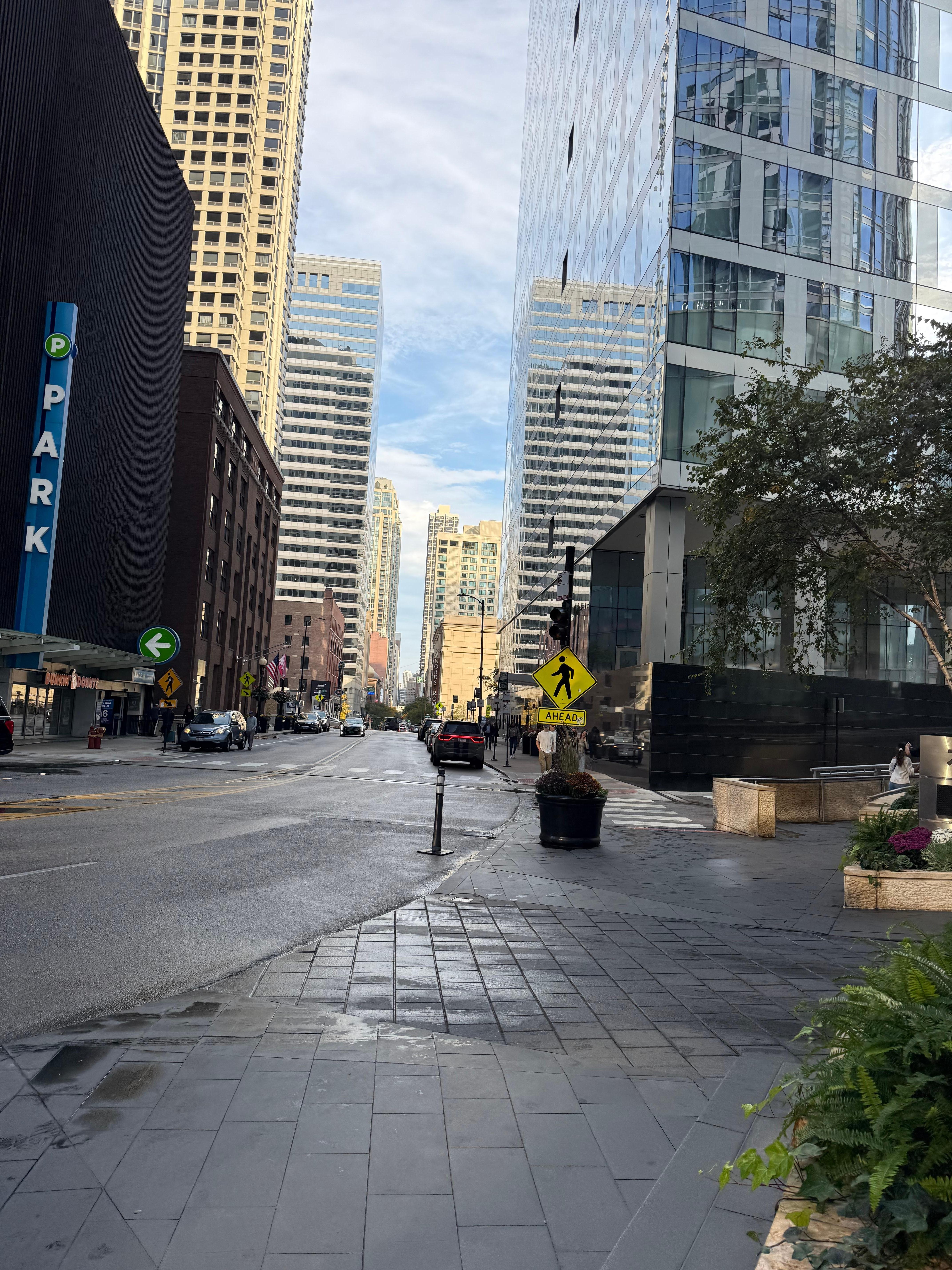 Nordstrom just down the street (Wacker) 