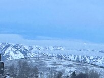 View from living room.