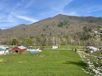 Beautiful view from the front porch.