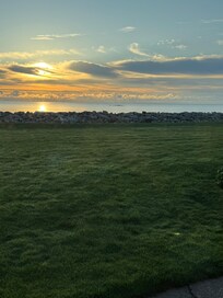 Beautiful view out of our lodge window