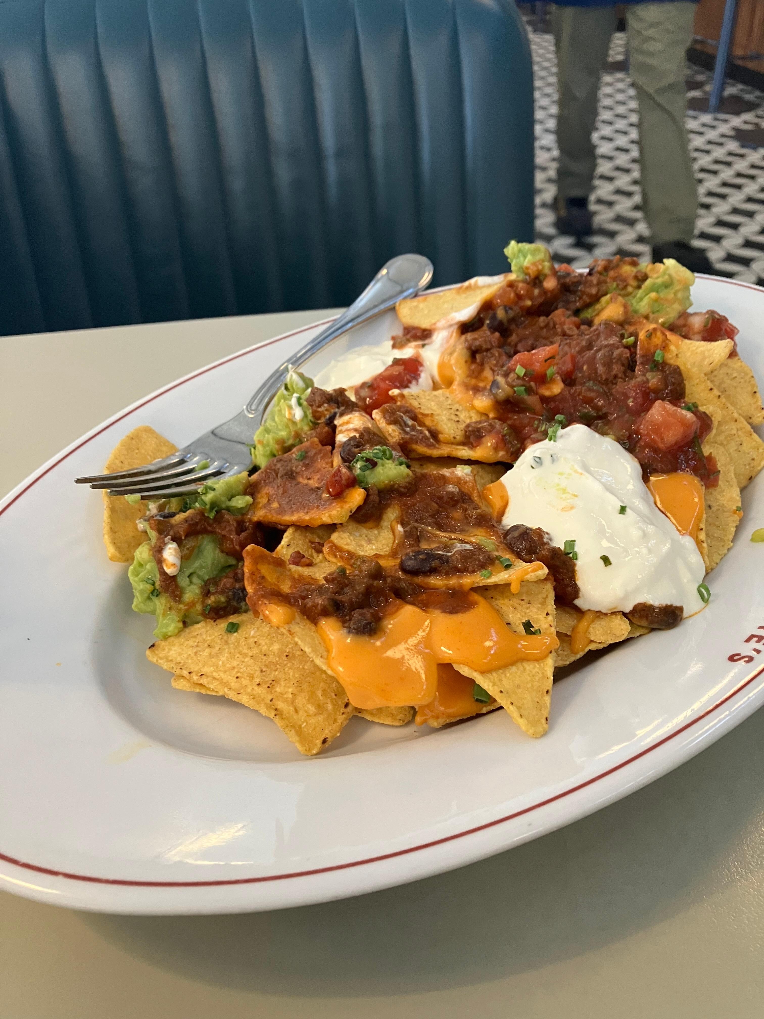 Nachos came out cold 
