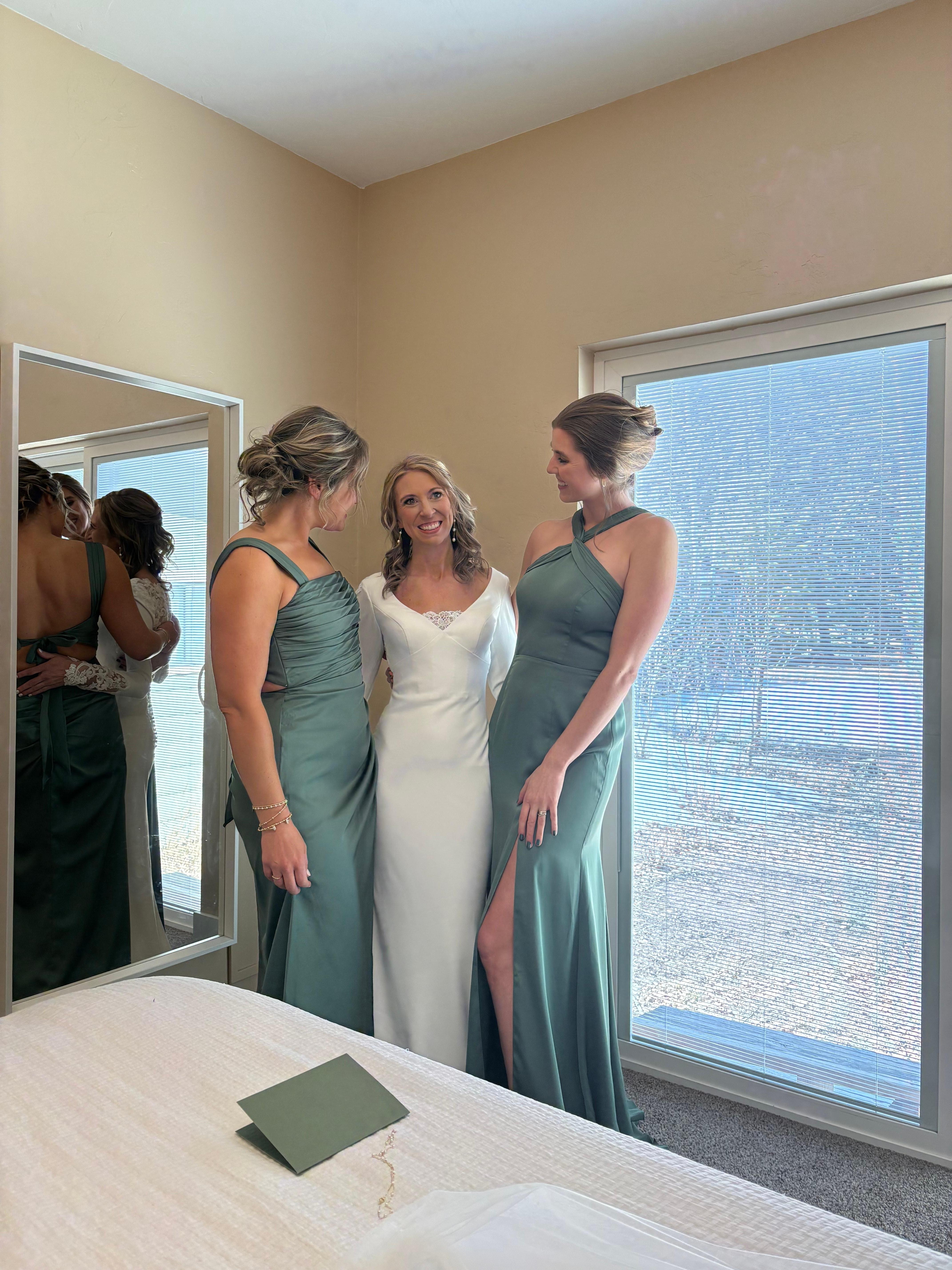 Getting ready for our daughter’s wedding day!