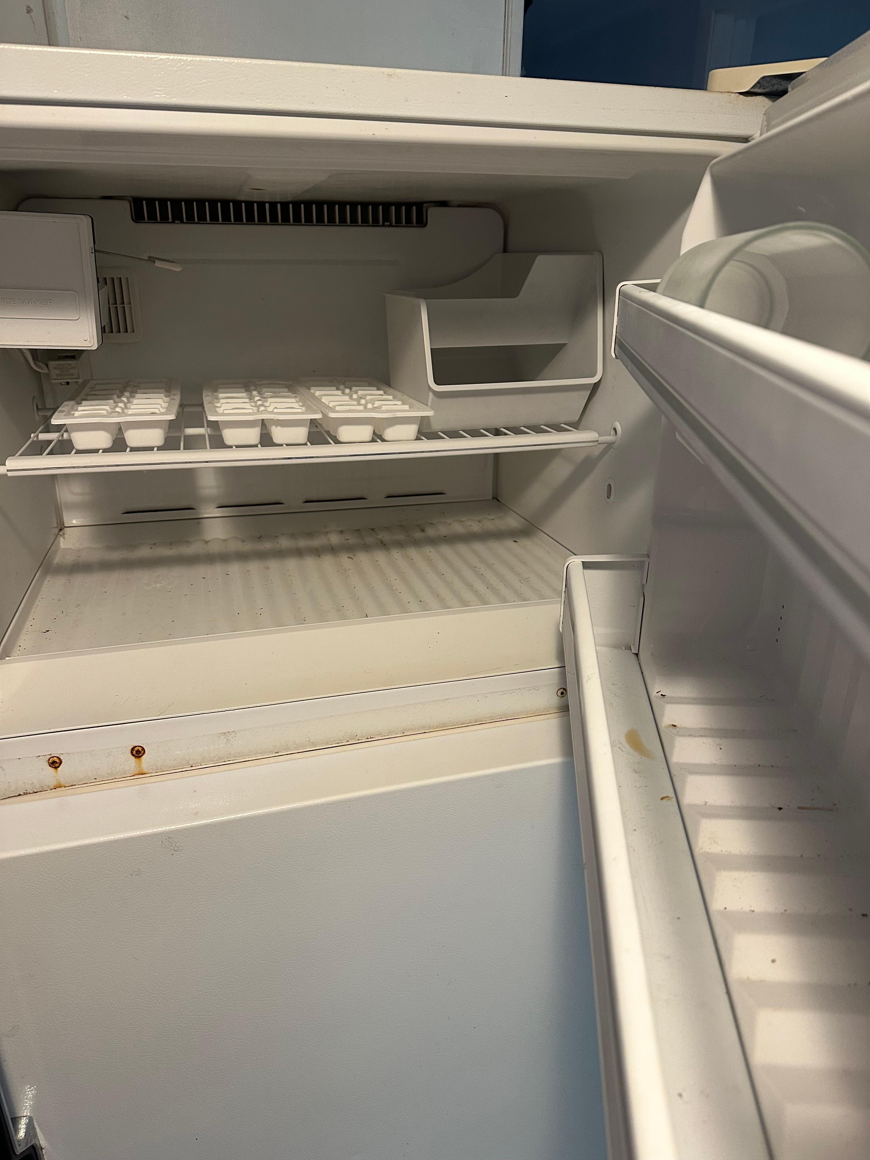 Dirty freezer