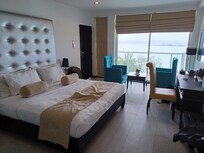 On the surface, a.nice spacious room with a view.