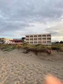 Peaceful early morning walk back to the hotel.