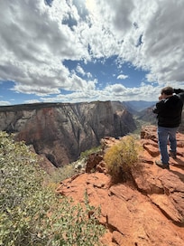 Observation Pt accessed close to cabin