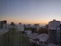 Sunset view from 9th floor room