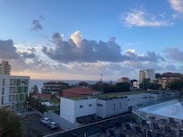 View from the main balcony towards the ocean