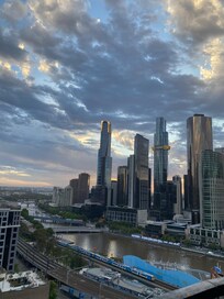 Balcony view early morning
