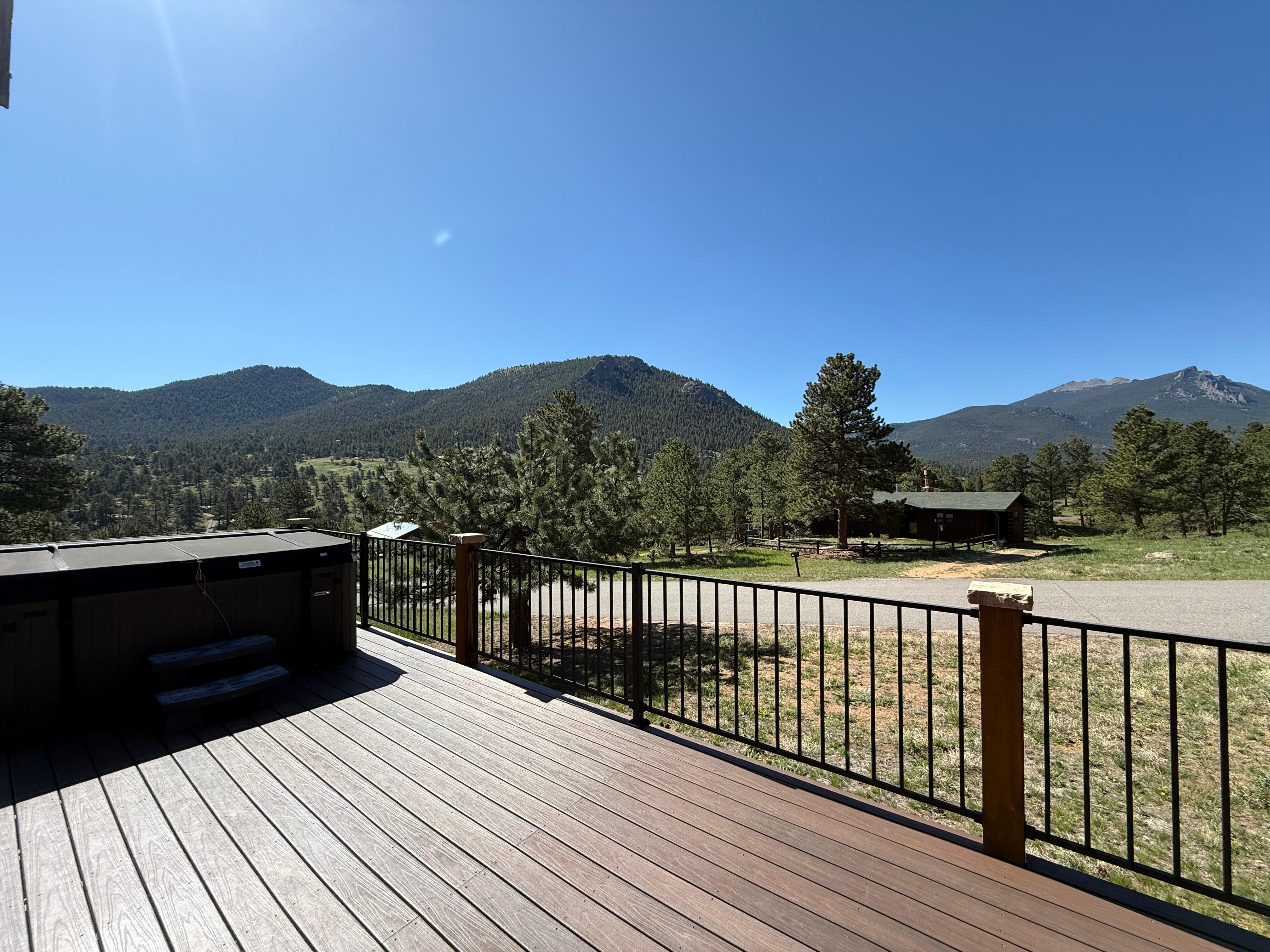 Left view from porch
