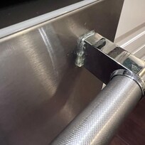 Handlers were loose from the glue that was holding. Sent to property manager