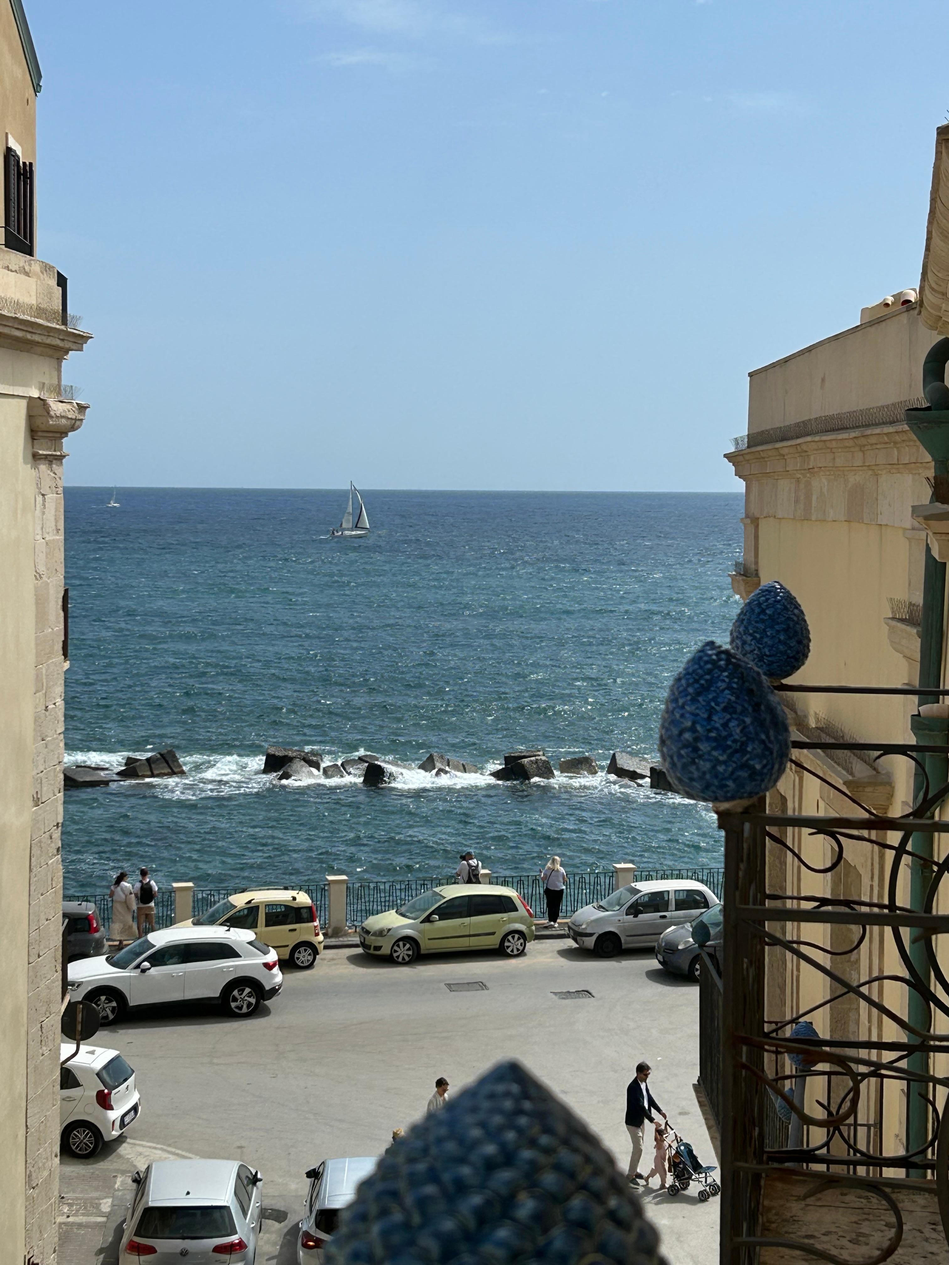 View from balcony