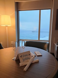 Room. Kitchenette/dining/living room area with panoramic views