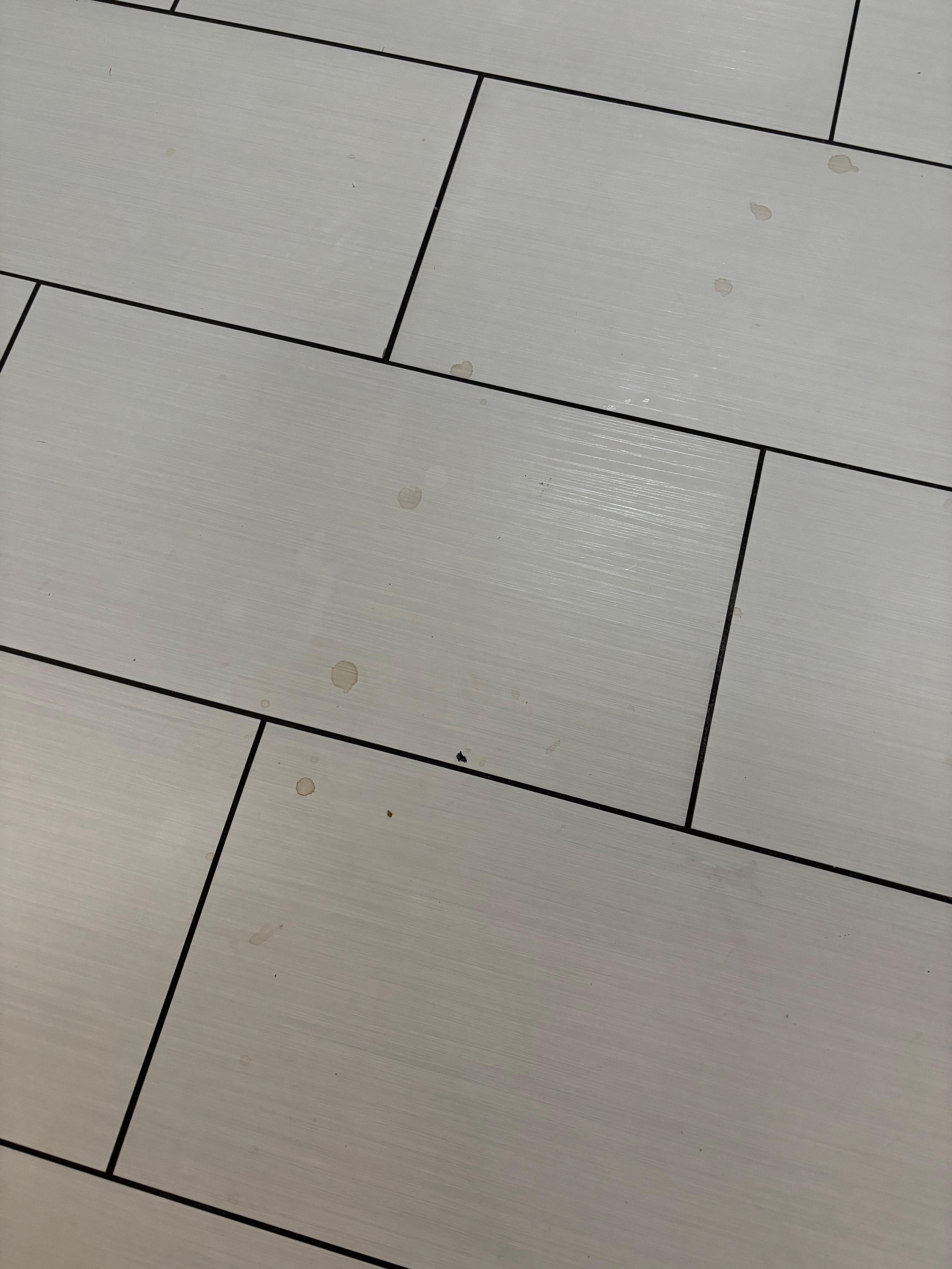 Spill not cleaned up properly