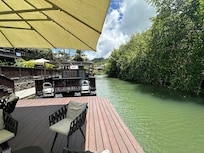 Enjoy quiet rest on one of their docks