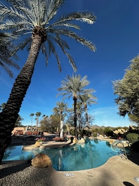 Beautiful pool area