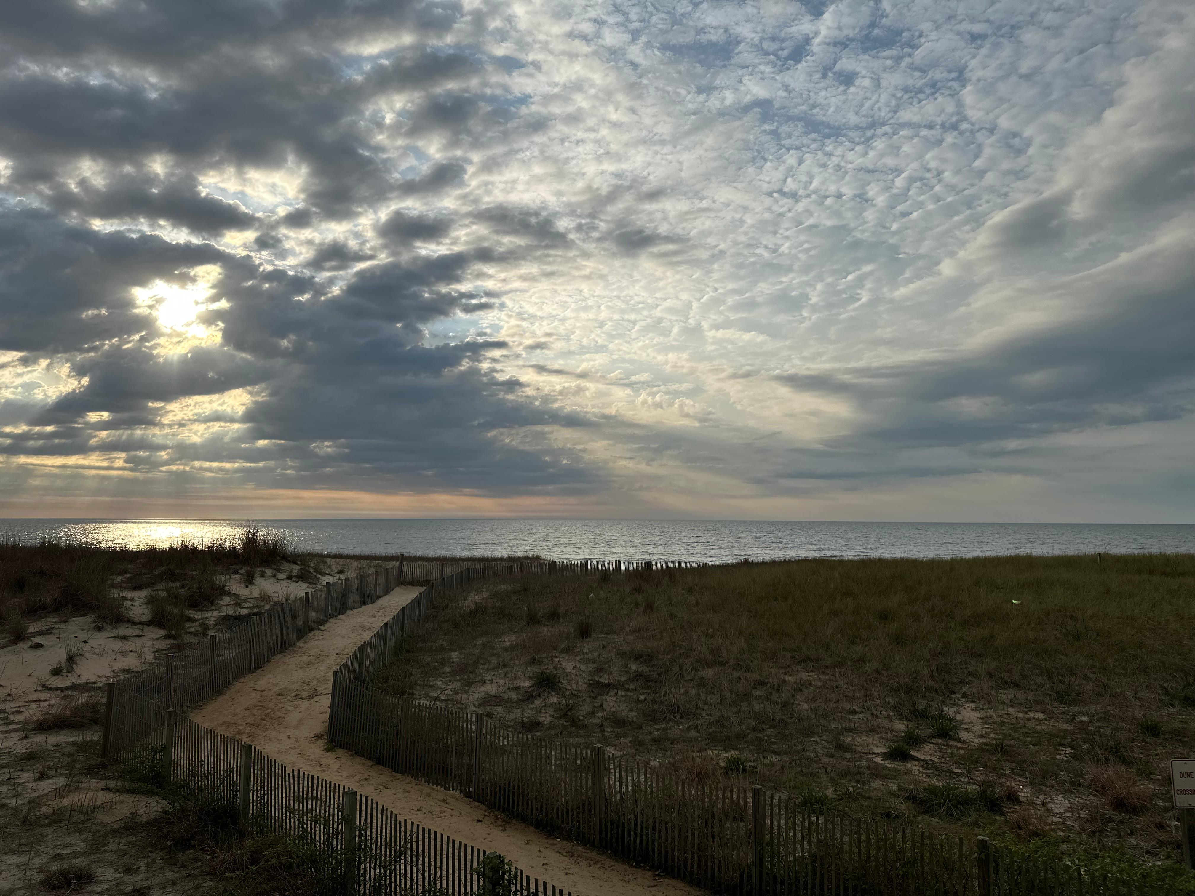 View from the balcony 