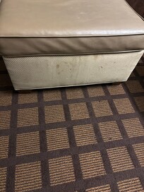Blood Stains on Ottoman
