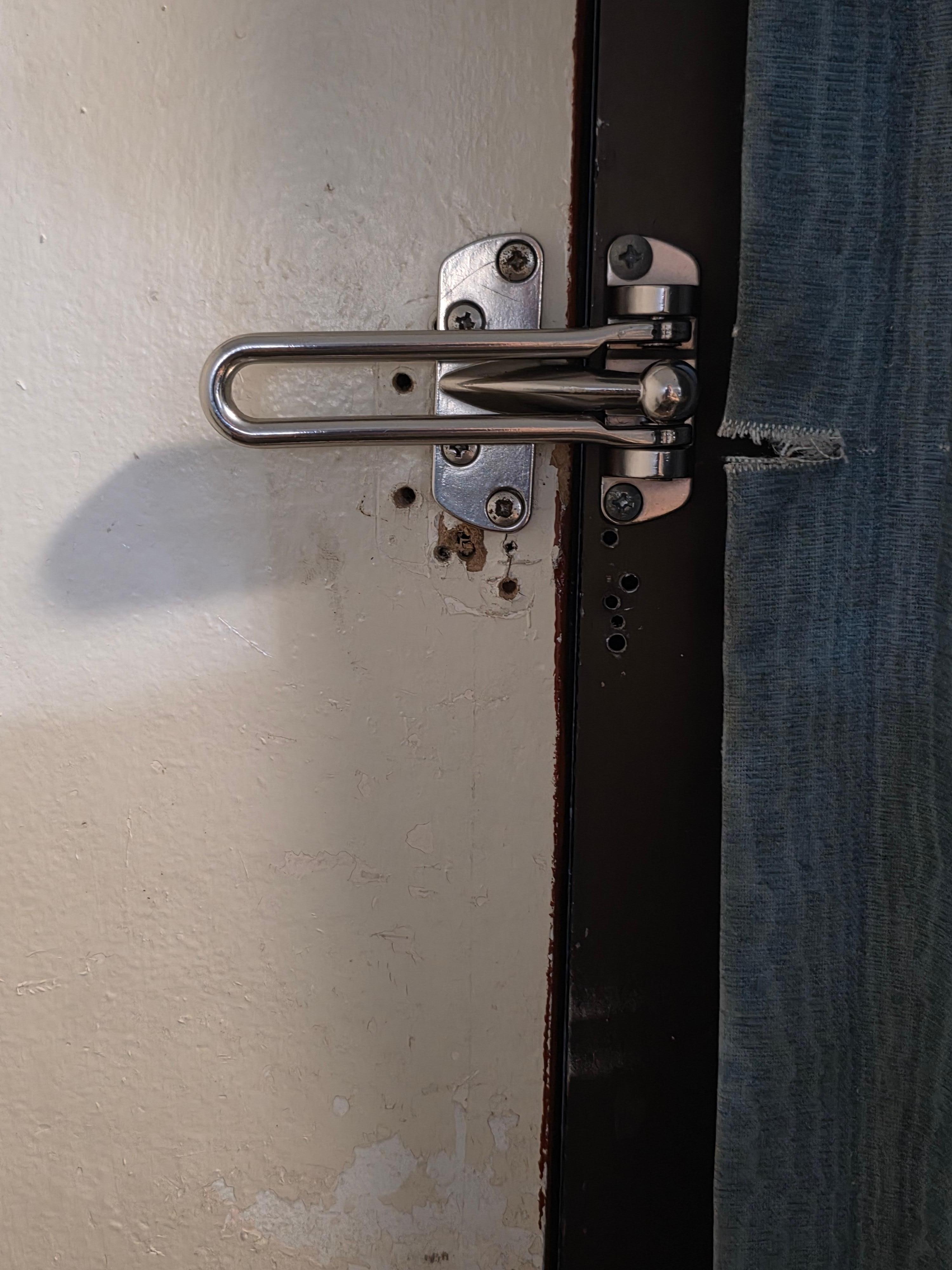 This lock did not actually do anything. 