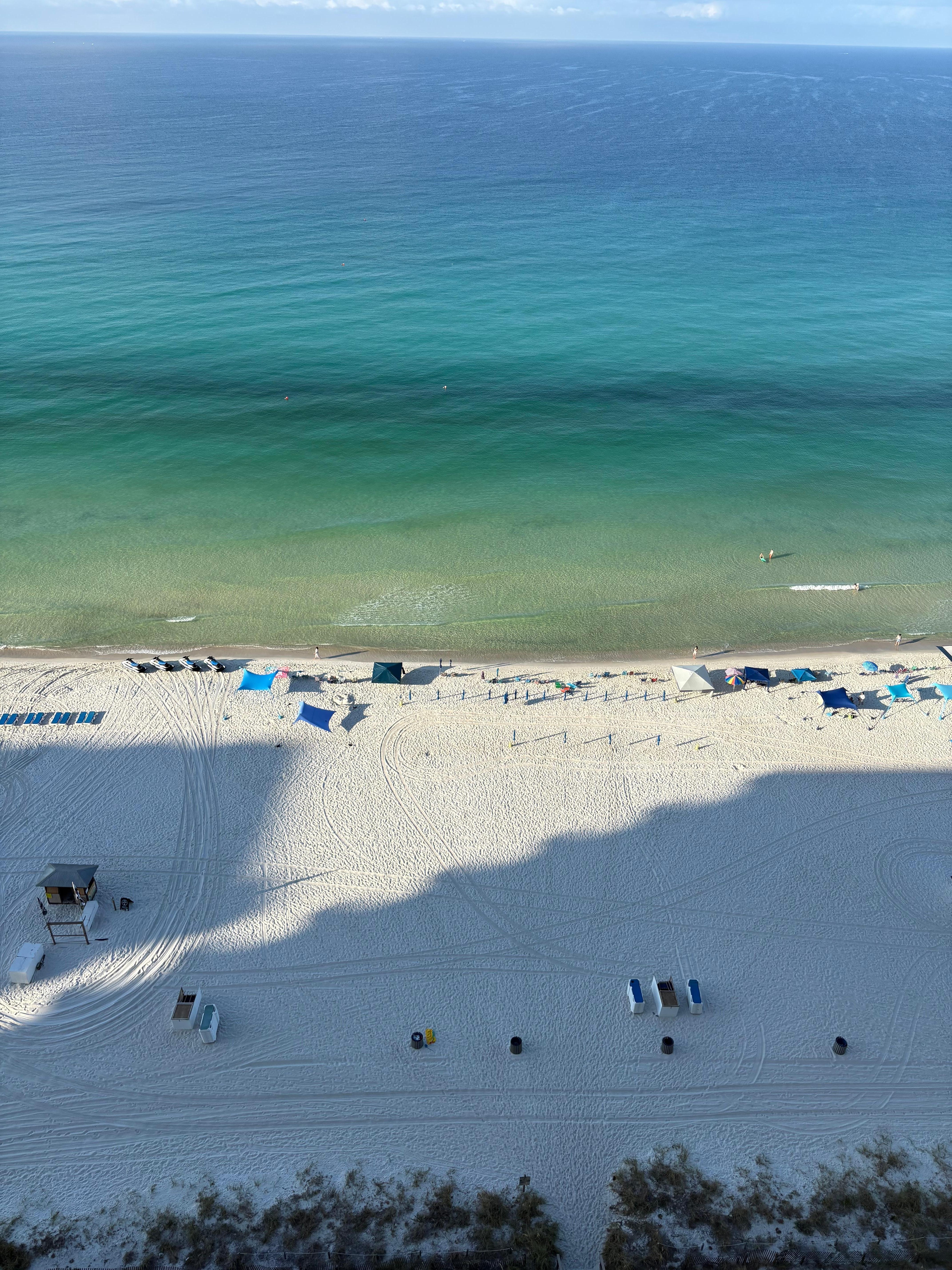 View from our balcony