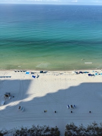 View from our balcony