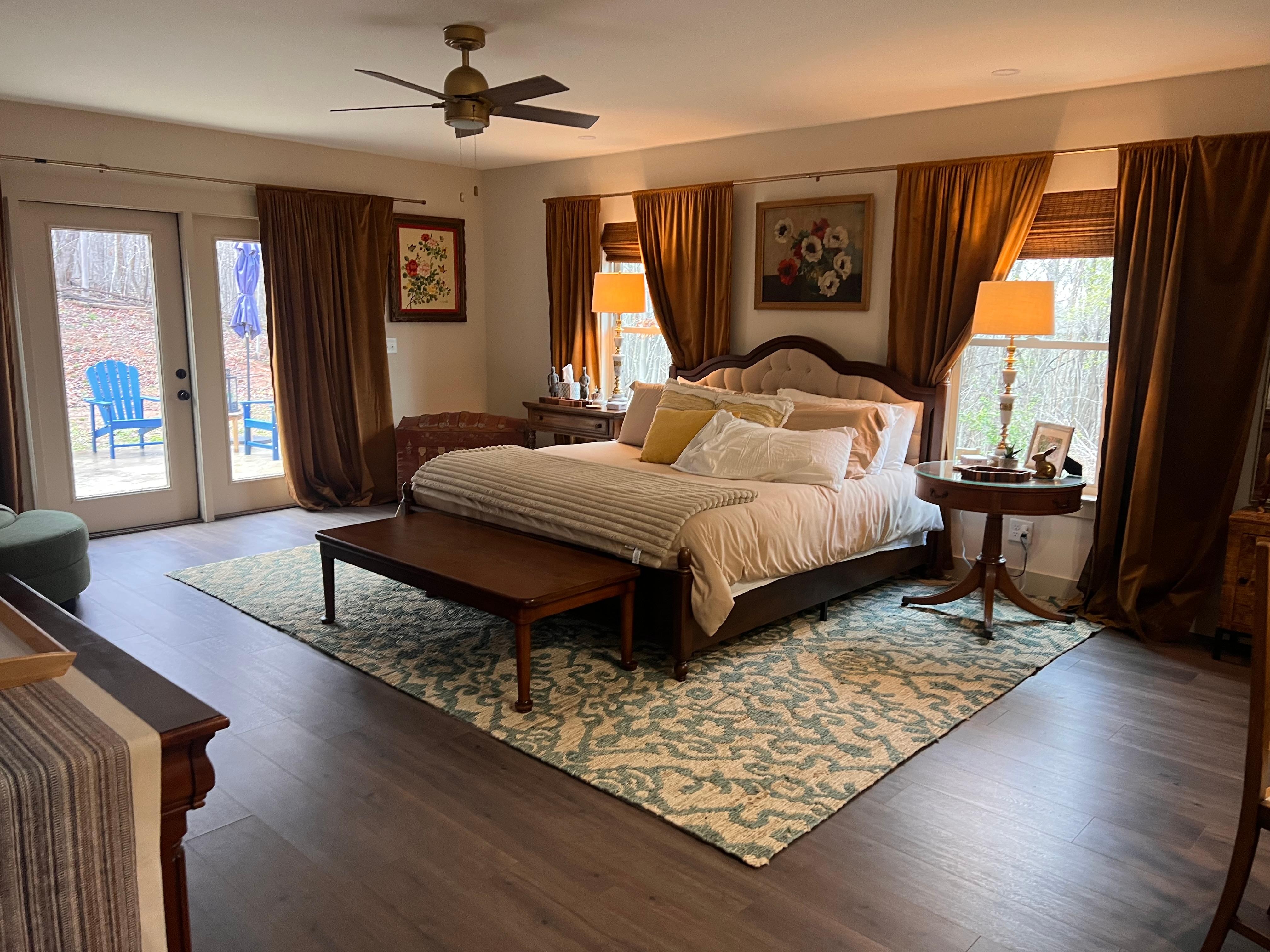 Comfortable and cozy master 