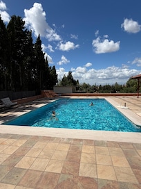 And the pool