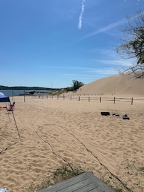 View of the Dunes from the Deck