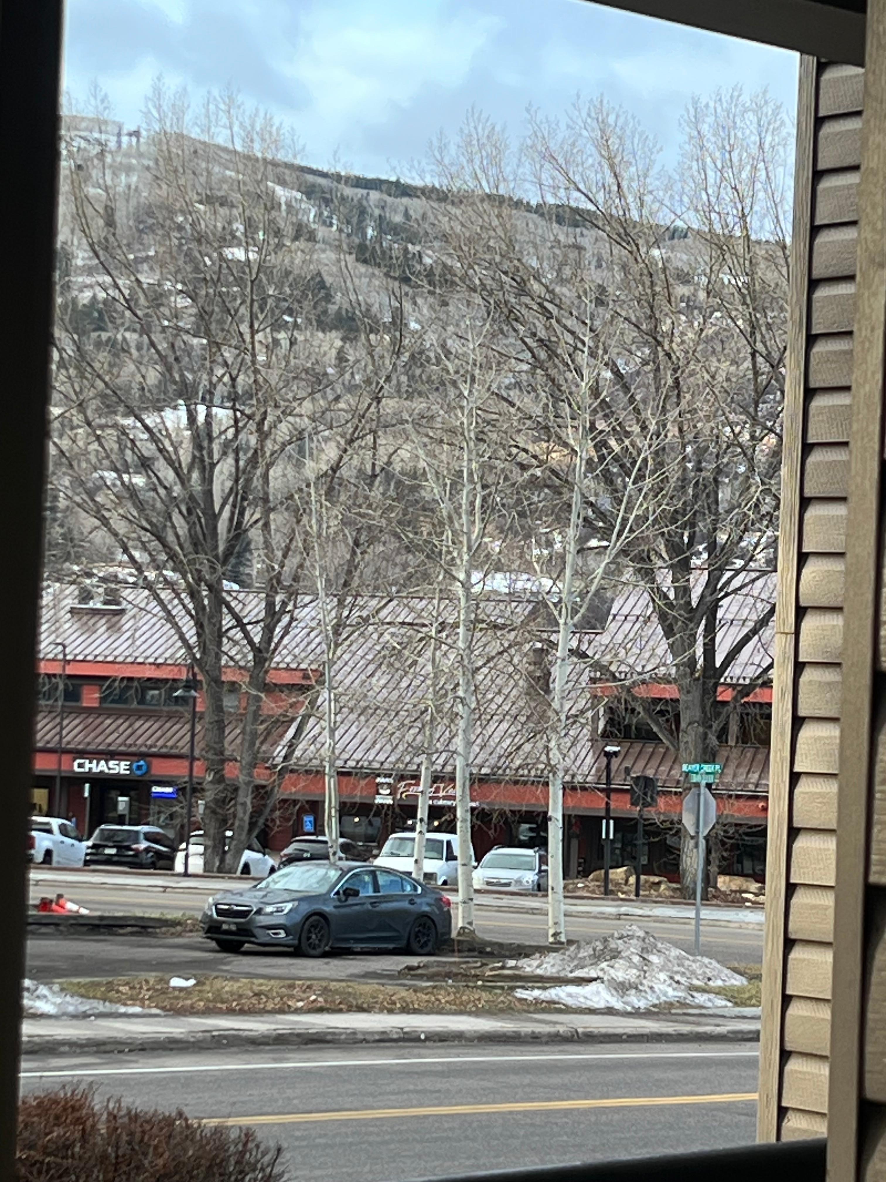 Outside view from the balcony 