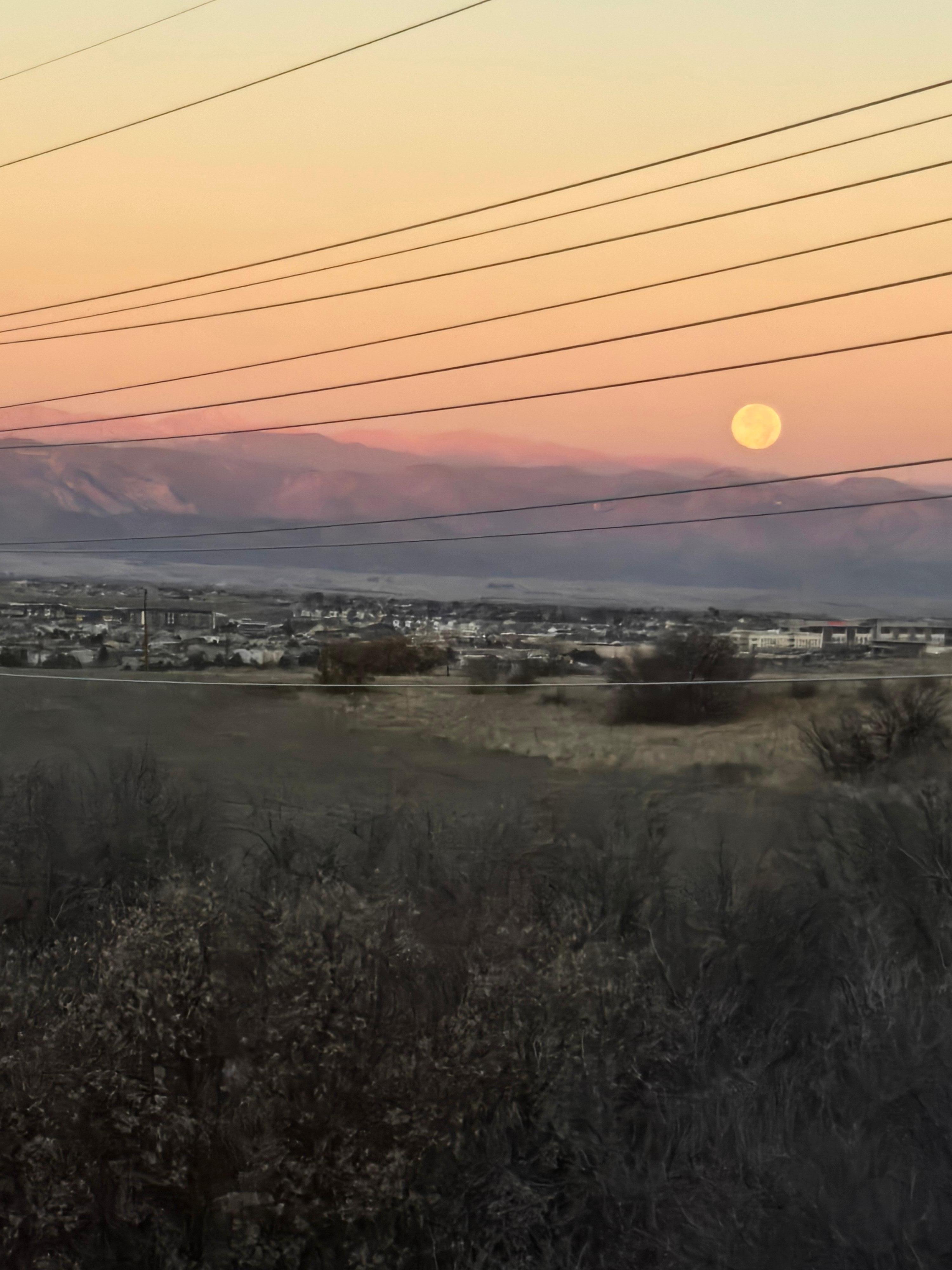 Beautiful view from upstairs 