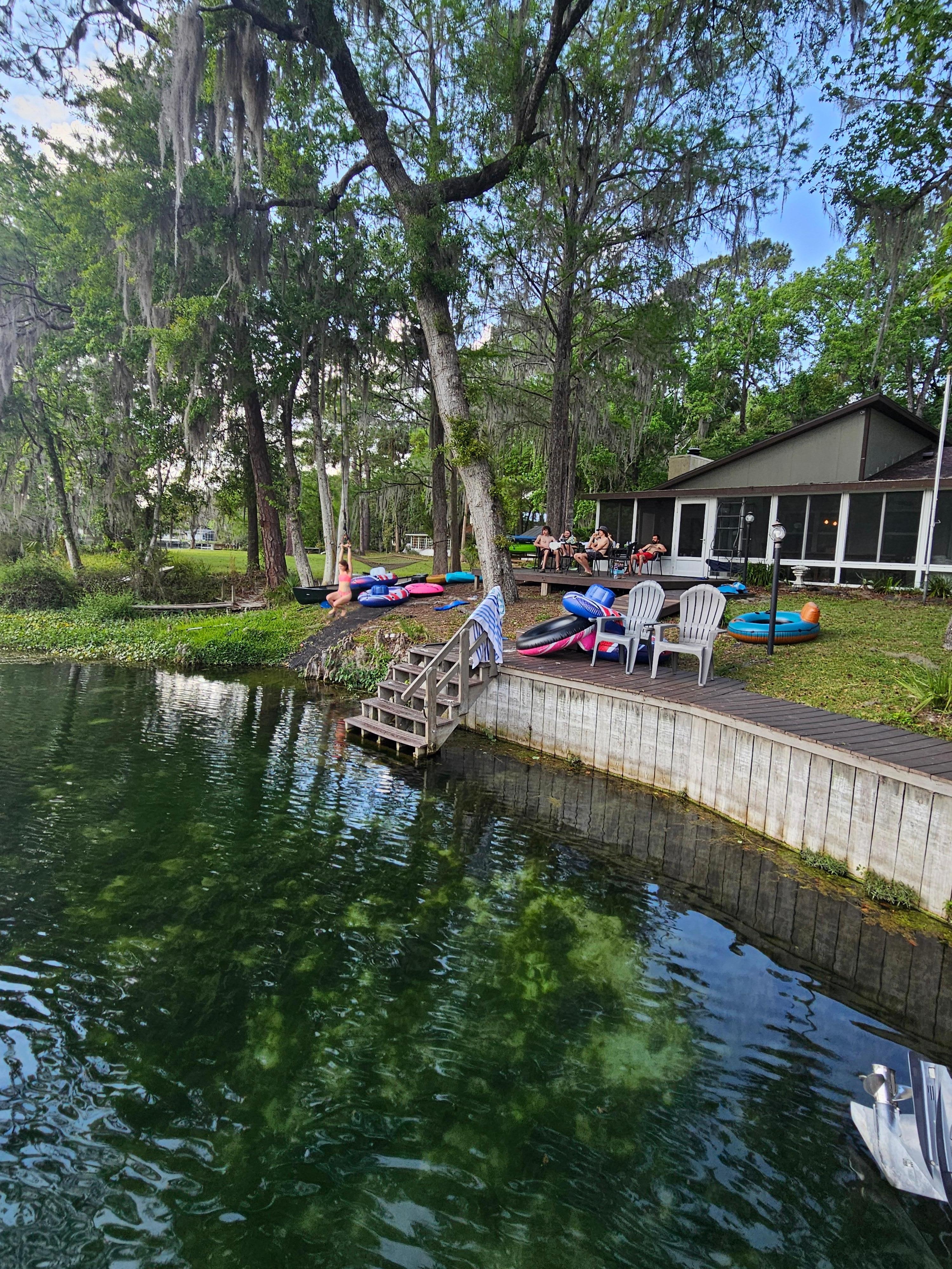 View from the dock