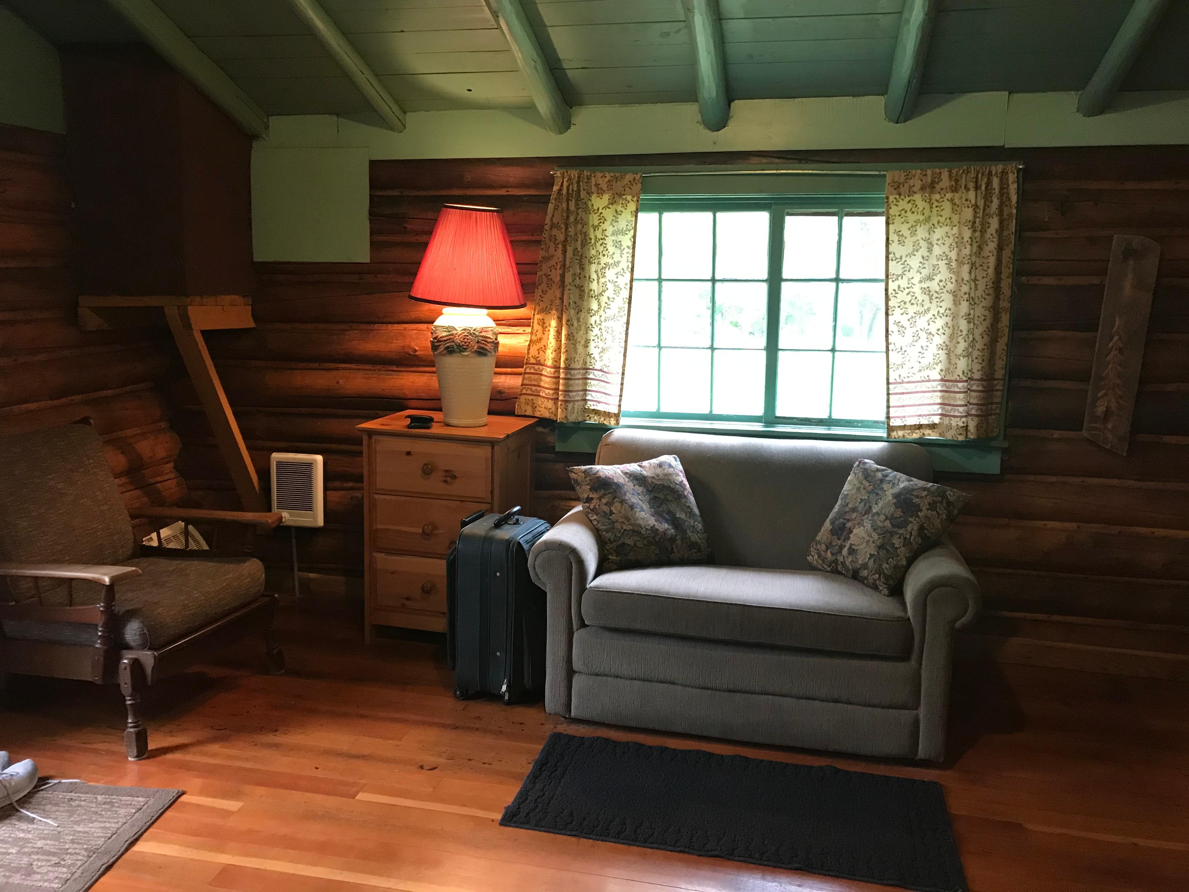 Inside the cabin