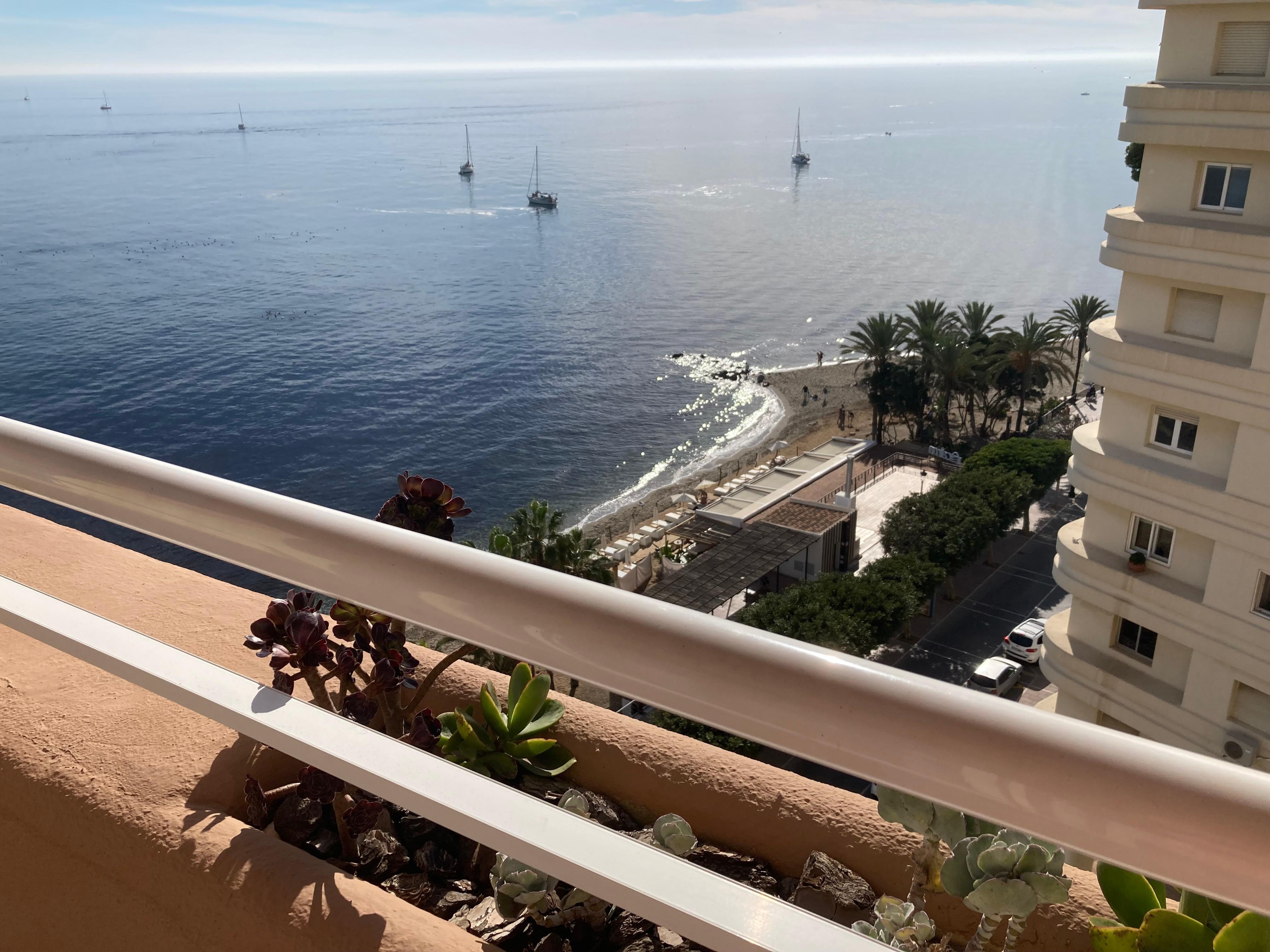 Utsikt fra balkongen