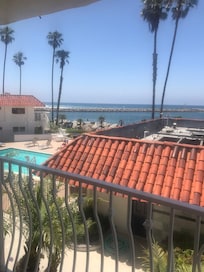 Patio view of pacific.