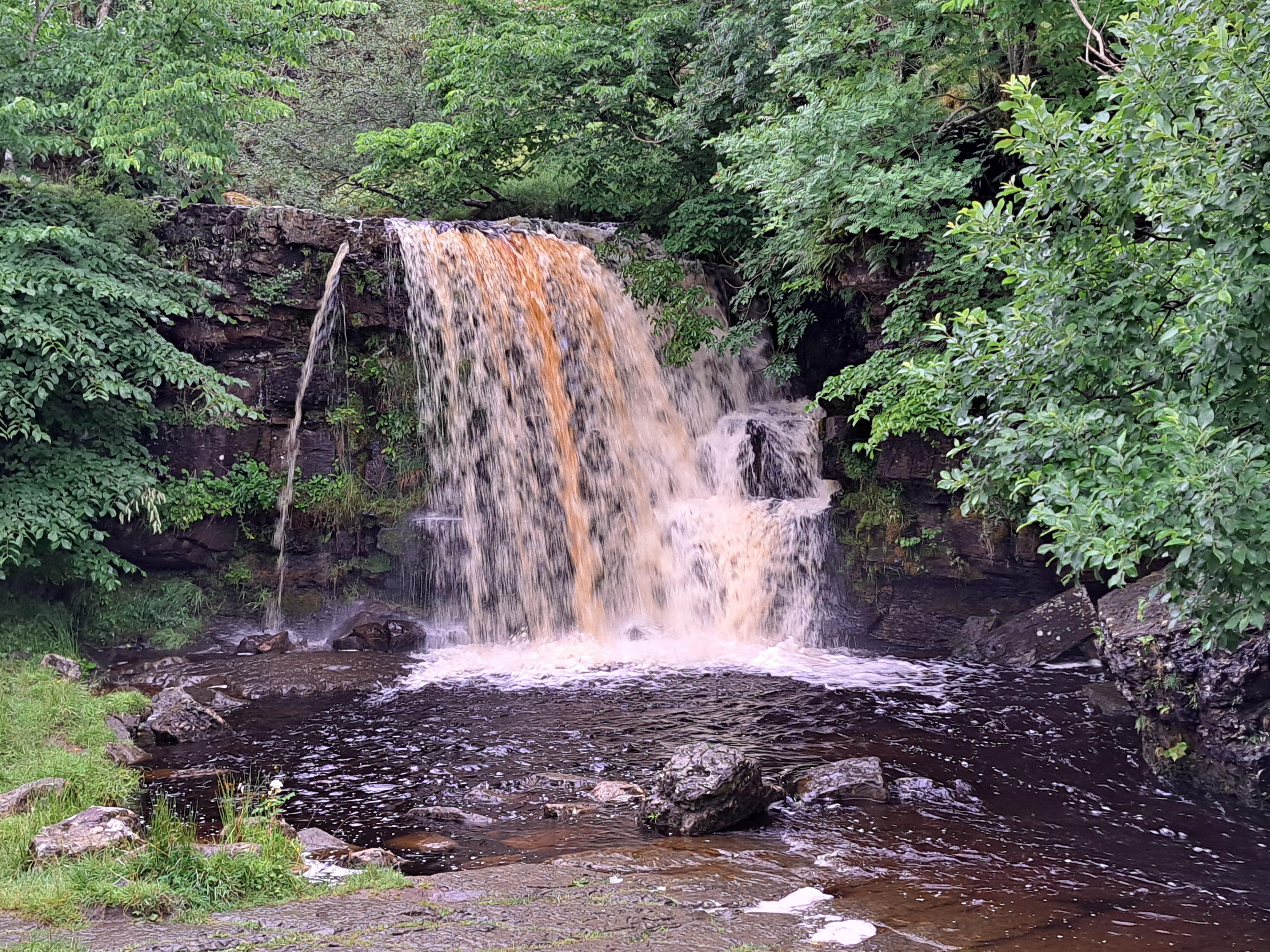 Local waterfall a short walk away