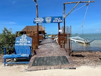 Marina entrance across from hotel
