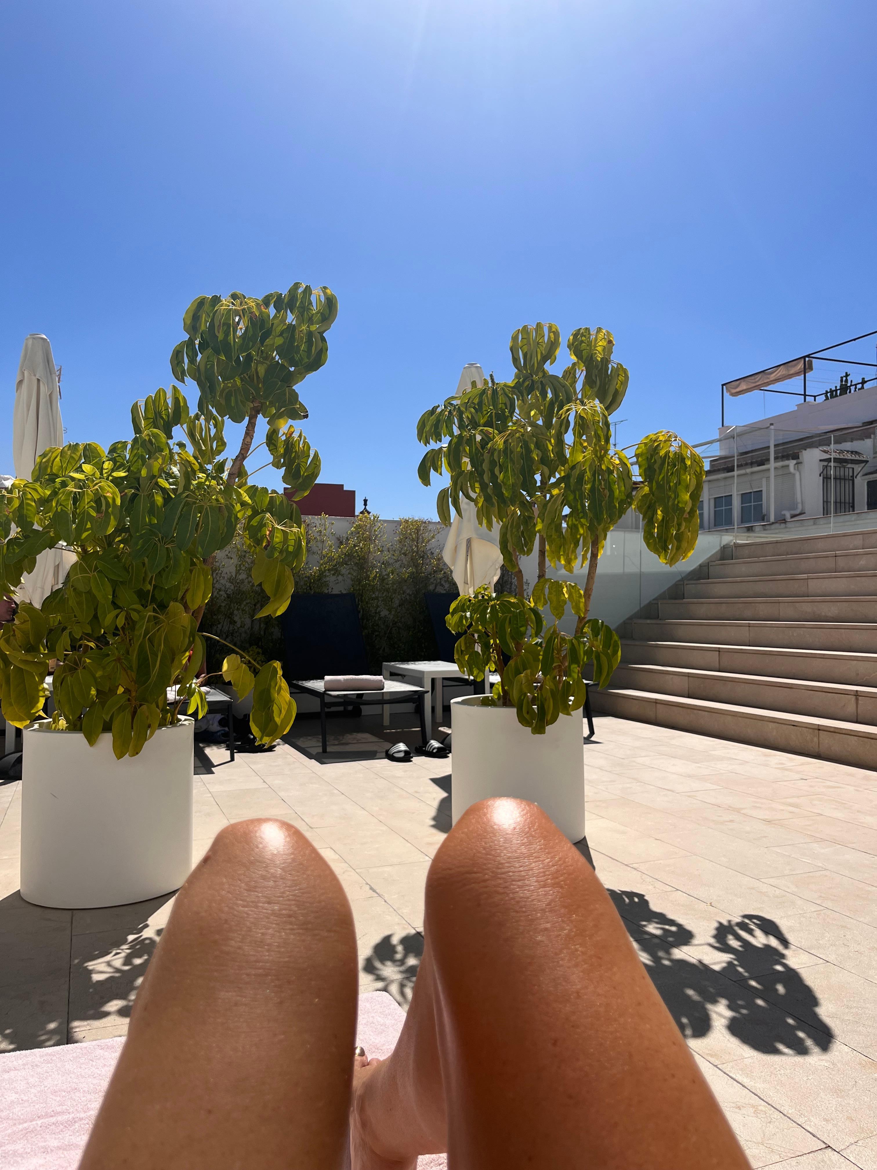 Sunbathing