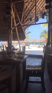 La vue depuis le restaurant