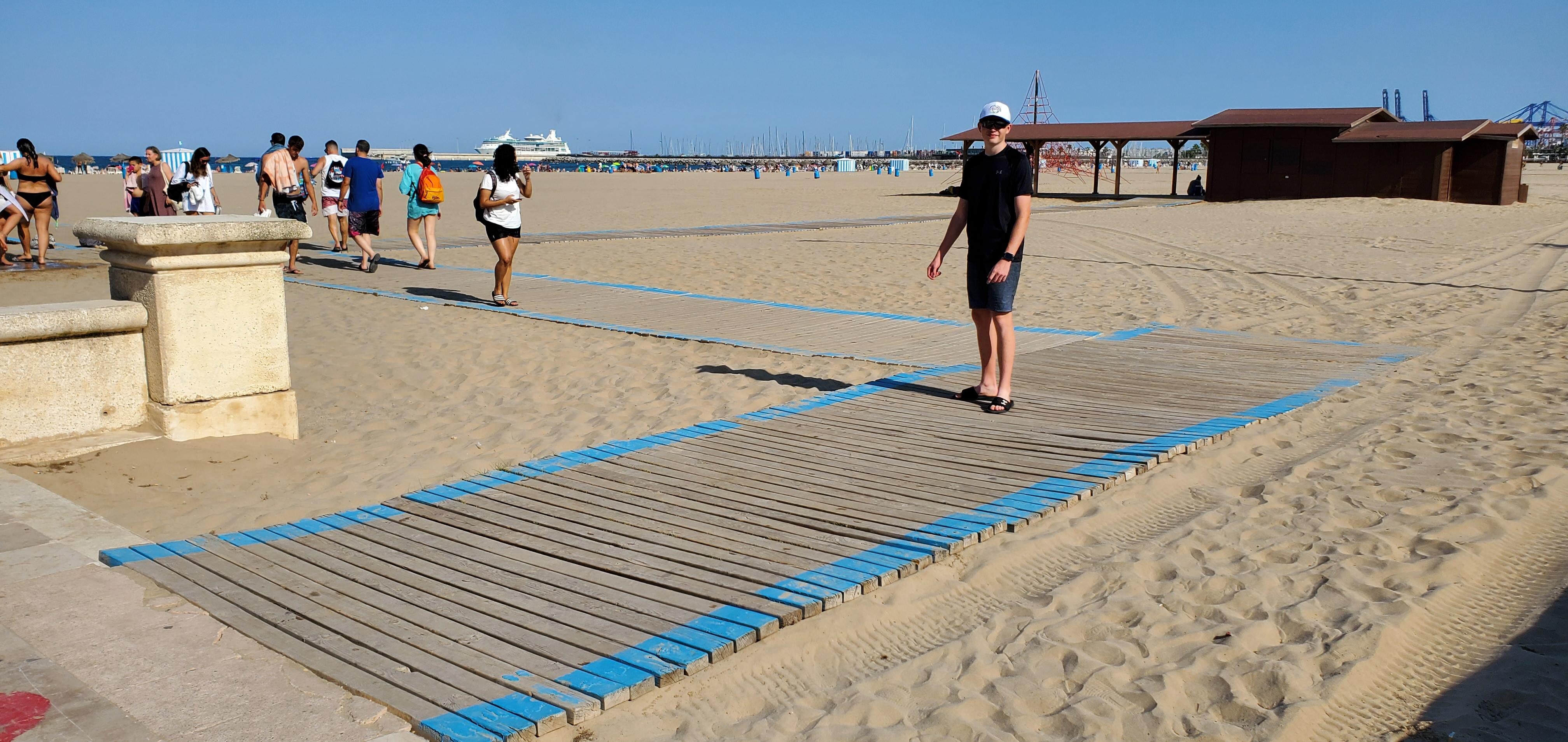 Easy beach access