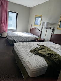Unmade beds