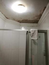 Moisture in bathroom.