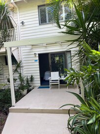 Lovely private seating area