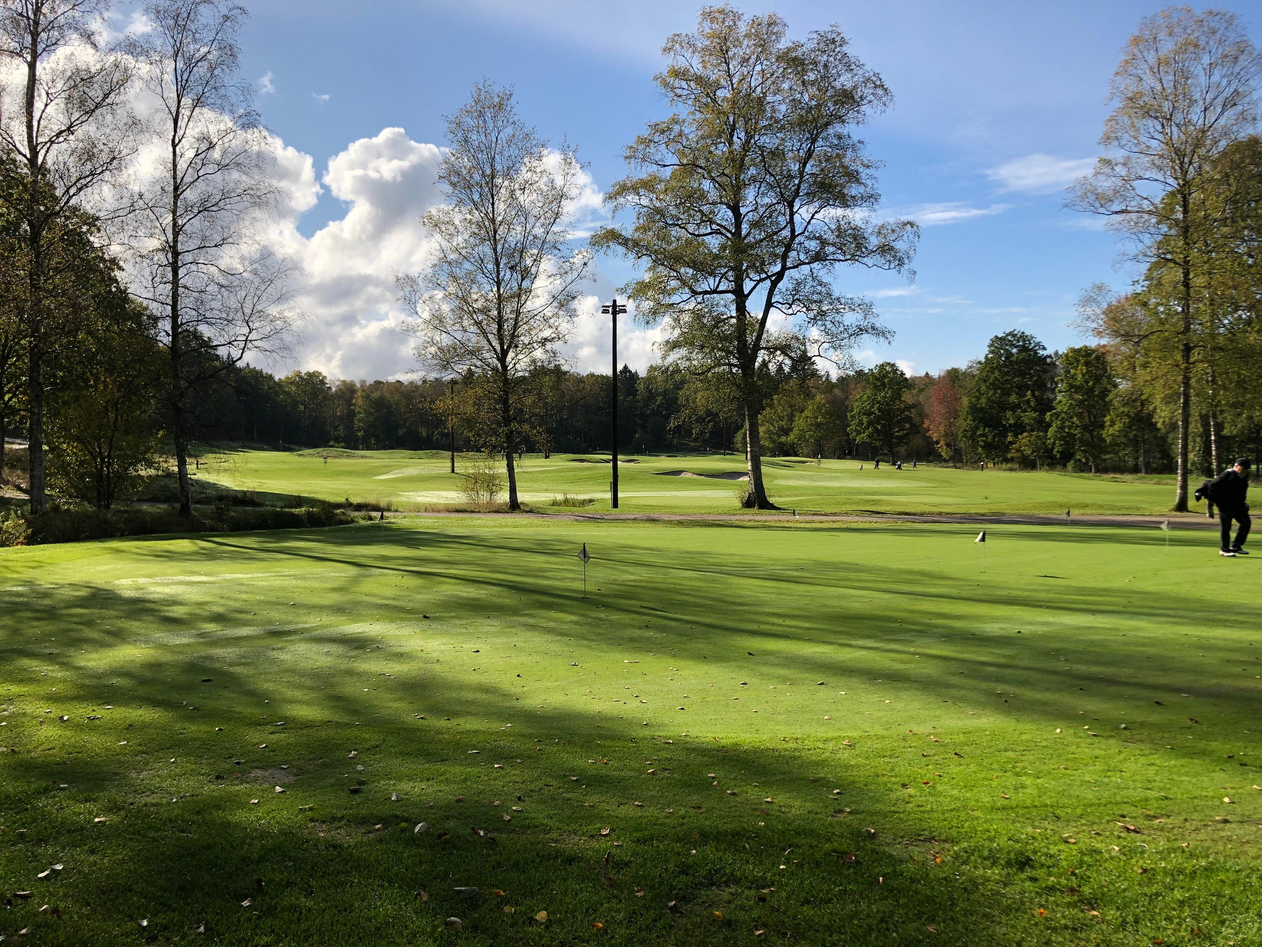 En af golfbanerne ud for spa/pool området
