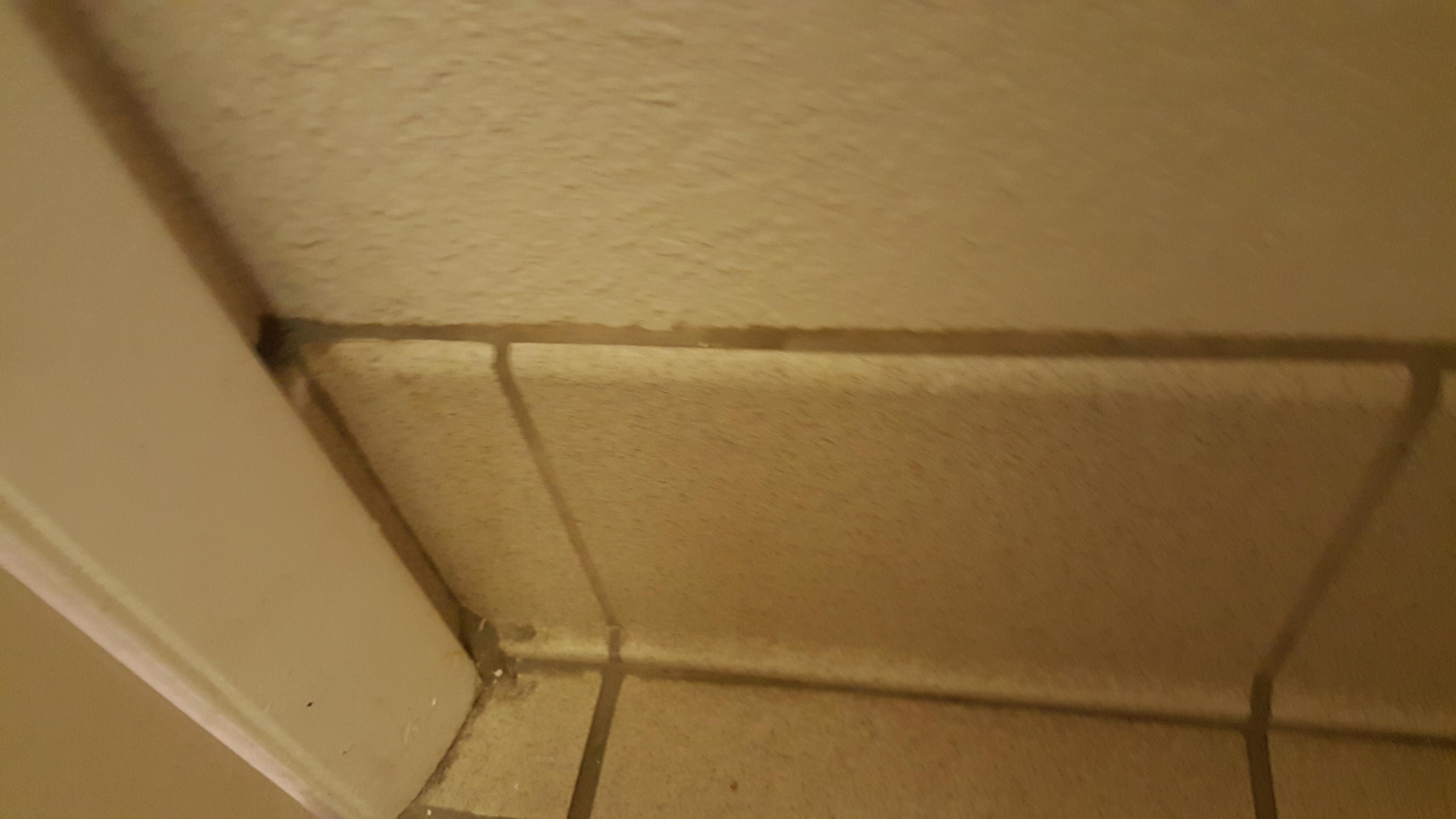 Dirty corners.