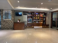 Next to reception