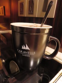 thé & café à volonté dans la chambre