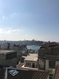 von der Terasse mit dem Blick auf Haliç