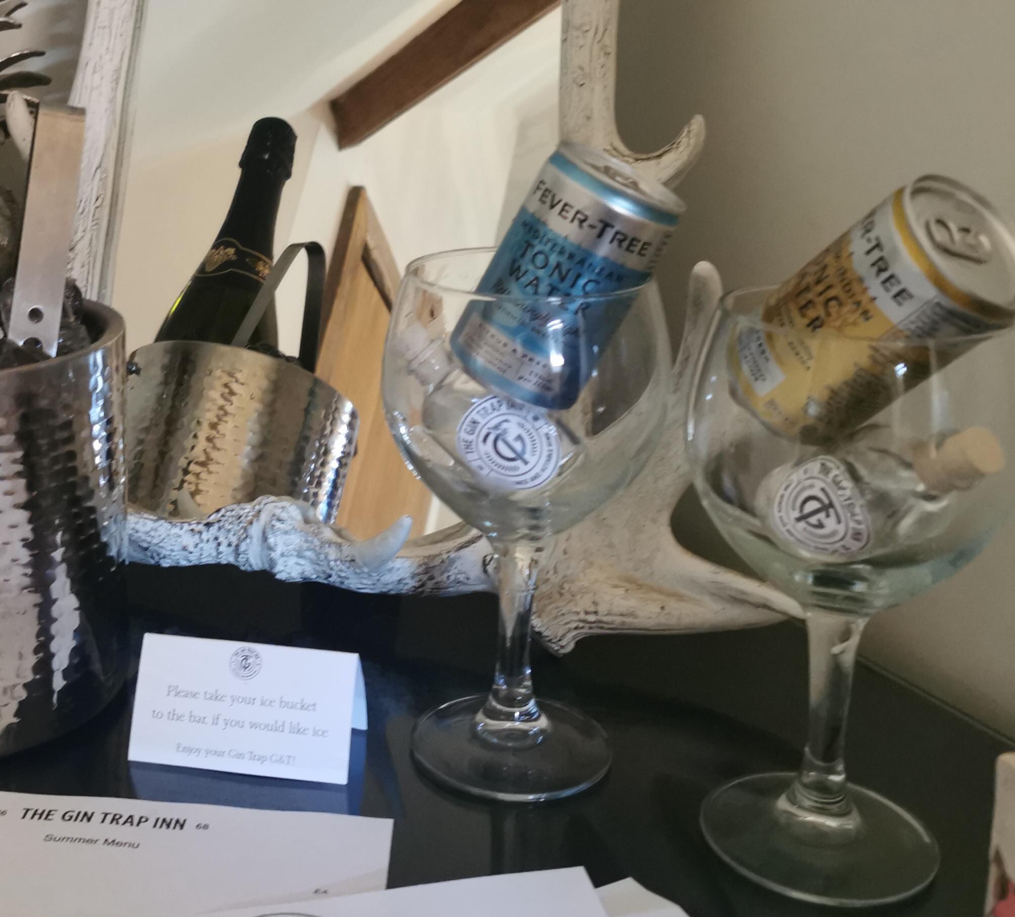 Complimentary G&T
