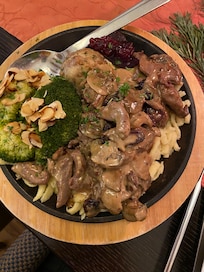 Geschnetzeltes mit Spätzle